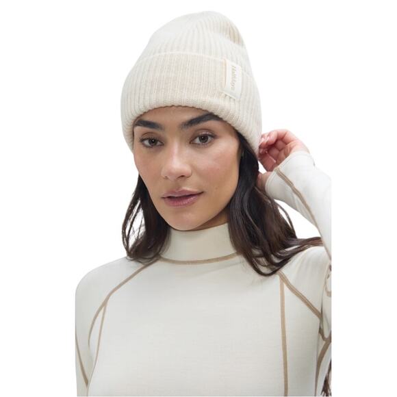 Halfdays Women\'s Oatmilk Merino Beanie One Size main image 9